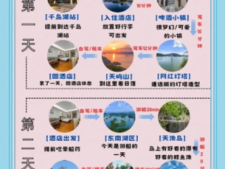 千岛湖2日游全攻略，碧水群岛间的诗意漫游
