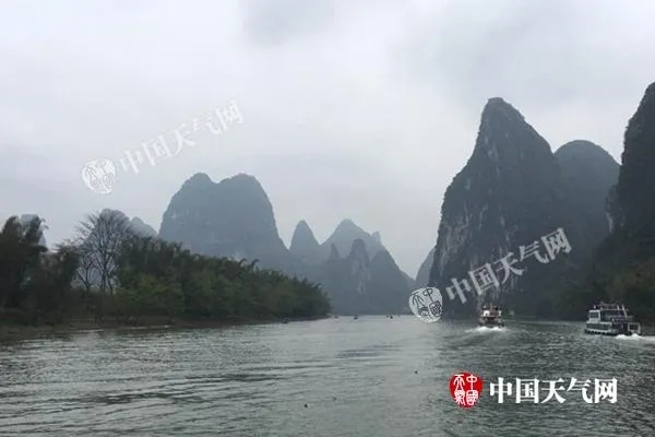 桂林24号到28号天气，阴雨缠绵，山水如墨染