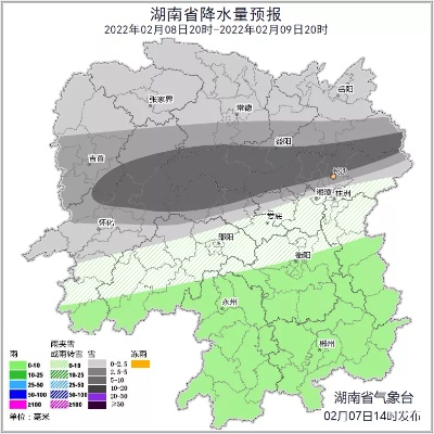湖南天气预报，一日看遍四季景，潇湘风云变幻多